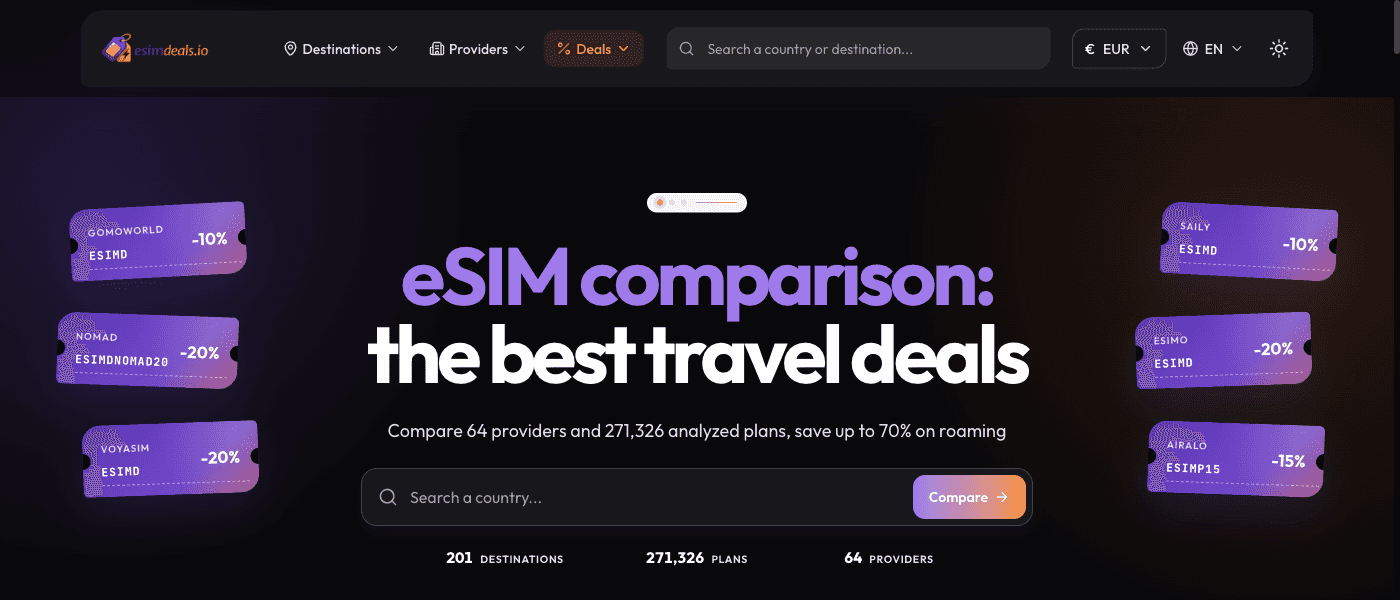 BambooSIM Japan eSIM: Compare Plans with eSIMDeals and Save 10%