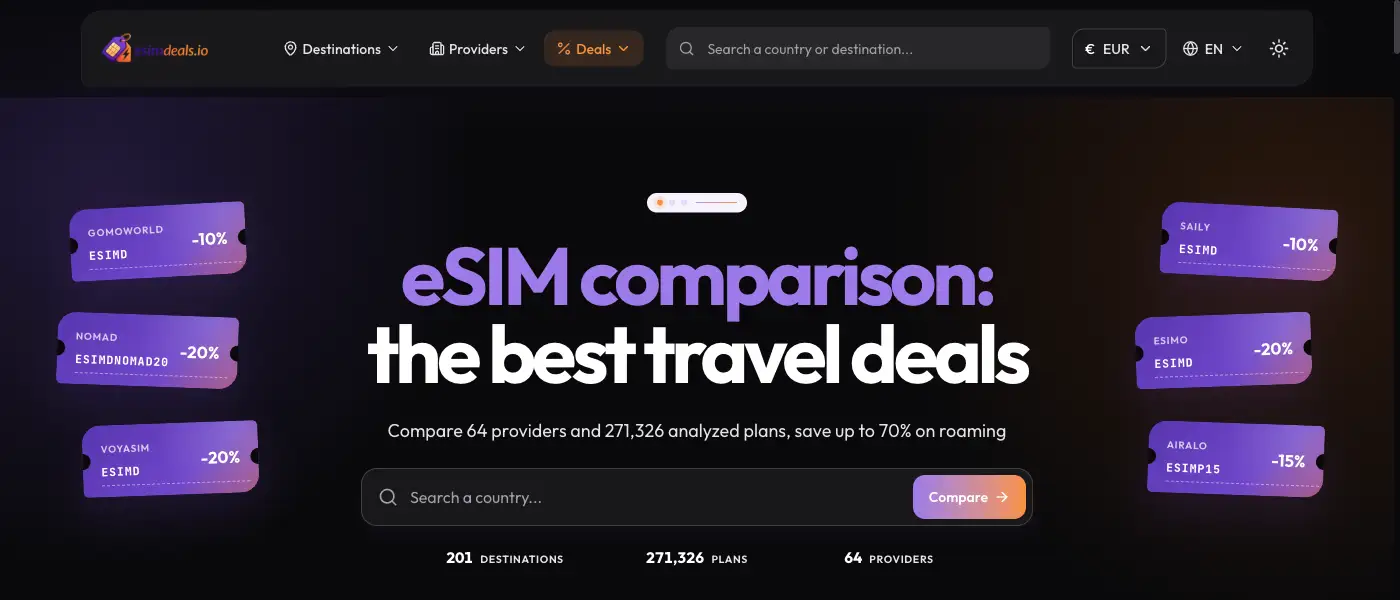 BambooSIM Japan eSIM: Compare Plans with eSIMDeals and Save 10%